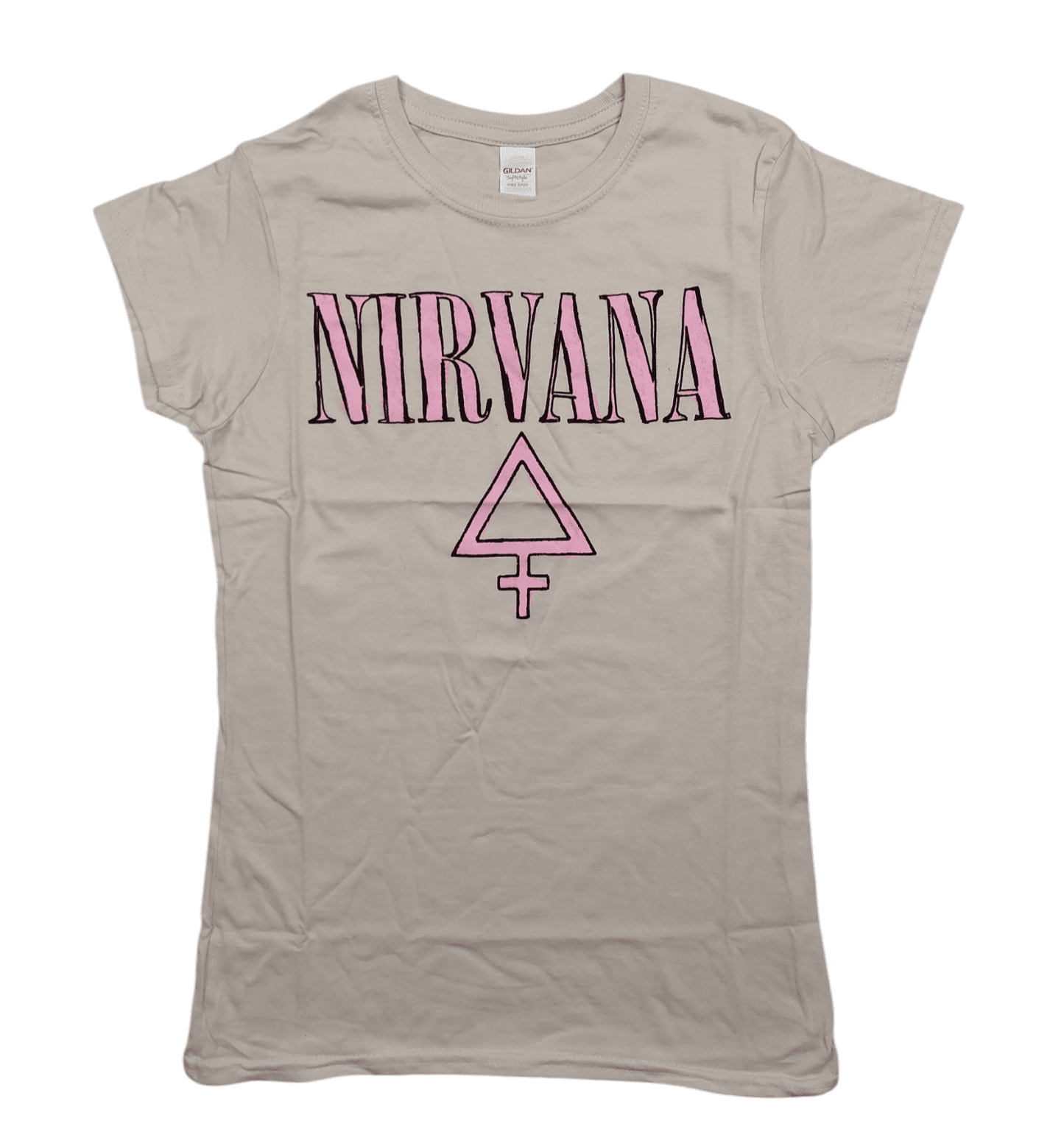 NIRVANA - Ladies Band T-Shirt: FEMME