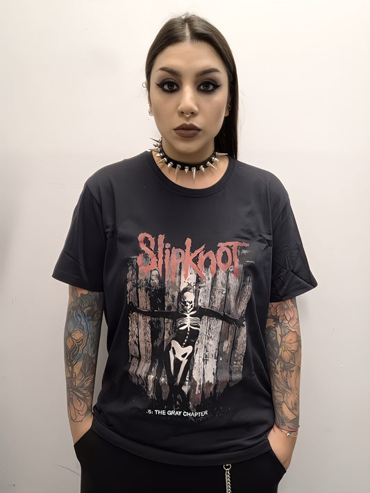 SLIPKNOT - Band T-Shirt: Gray Chapter Band Merchandise T-Shirt