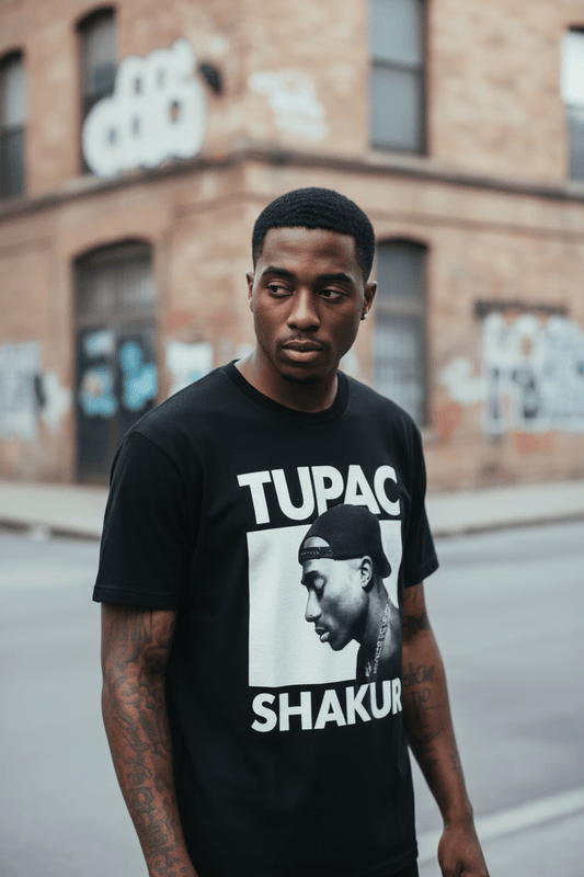 2PAC - Band T-Shirt: EYES CLOSED - COOCOO.at - Dein Merch Shop aus Österreich