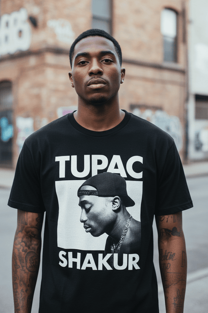 2PAC - Band T-Shirt: EYES CLOSED - COOCOO.at - Dein Merch Shop aus Österreich