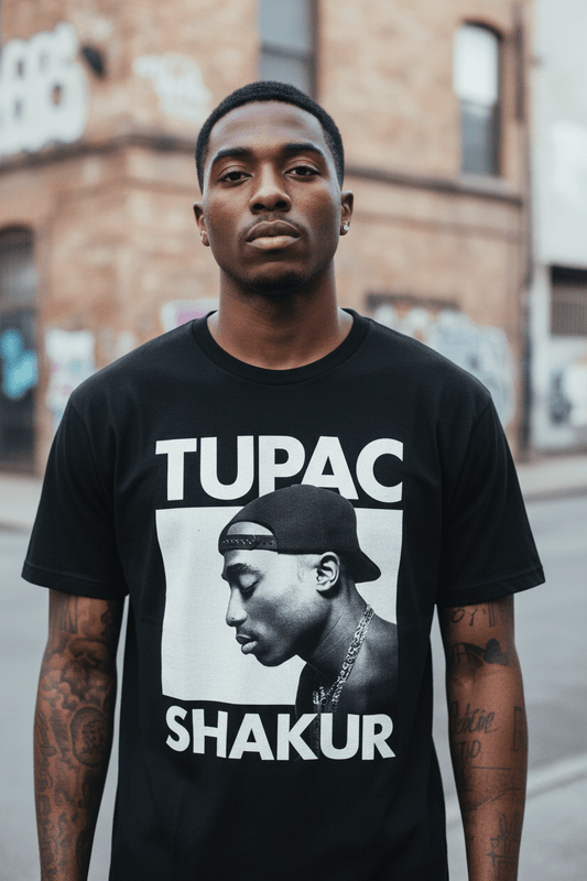 2PAC - Band T-Shirt: EYES CLOSED - COOCOO.at - Dein Merch Shop aus Österreich