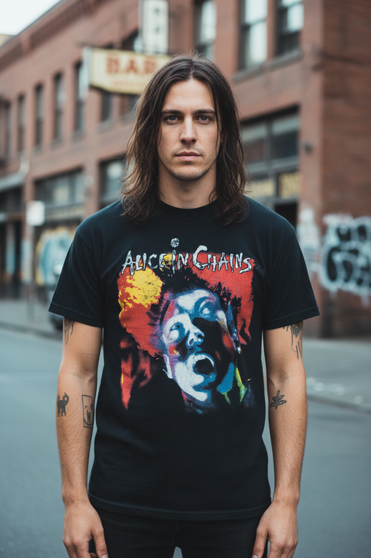 ALICE IN CHAINS - Band T-Shirt: Facelift