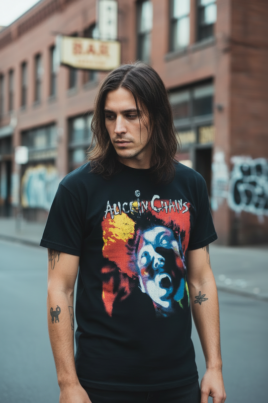 ALICE IN CHAINS - Band T-Shirt: Facelift