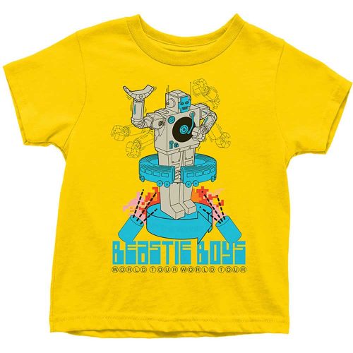 BEASTIES BOYS – Kids T-Shirt: Robot - Official Merchandise - Merch - Kinder Bandshirt