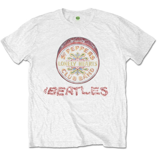 THE BEATLES - Band T-Shirt: FLOWERS