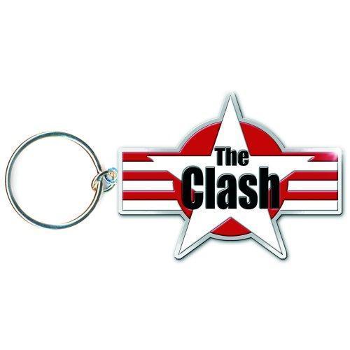 THE CLASH - Schlüsselanhänger: Star & Stripes