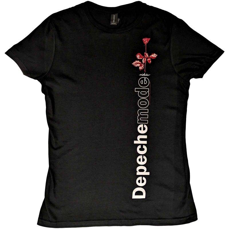 DEPECHE MODE – Ladies T-Shirt: Violator - Bandshirts - Official Merchandise - DEPMTS02LB