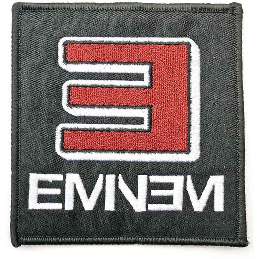 EMINEM - Band Merch Patch: Reversed E Logo