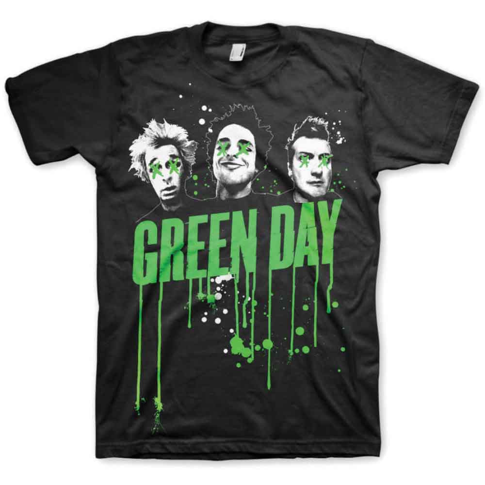 GREEN DAY - Band T-Shirt: Drips