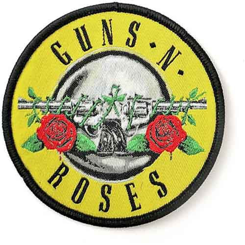 GUNS N' ROSES - Band Merch Patch: Classic Circle Logo