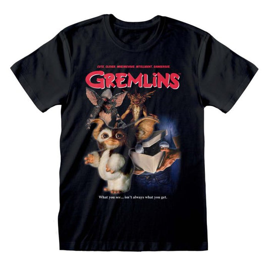 GREMLINS - Unisex T-Shirt: Homage Style - Official Merchandise - Movie Merch - Film T-Shirt - Horror Comedy