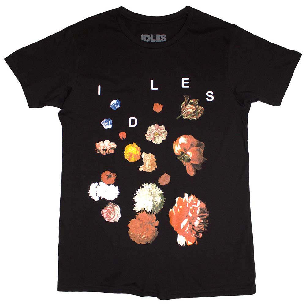 IDLES - Band T-Shirt: Flowers - Band Merchandise - Bandshirt - Official Merchandise