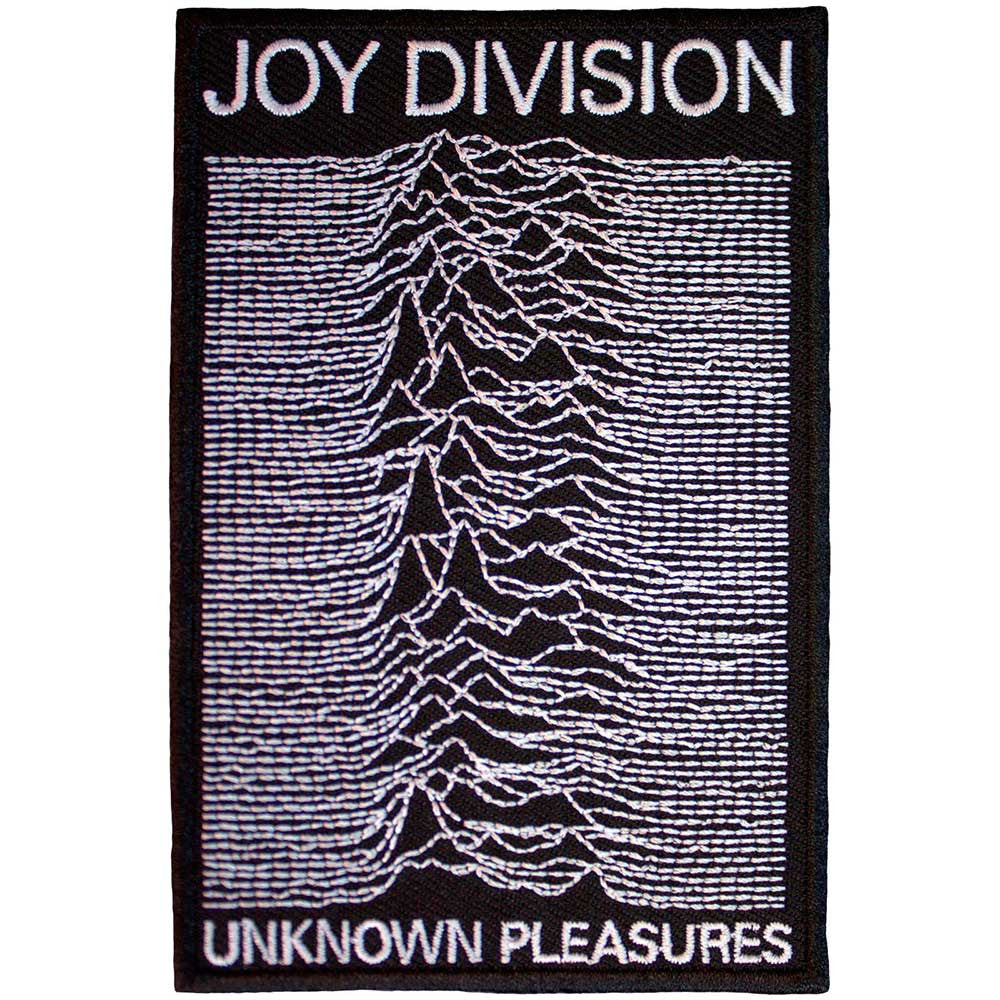 JOY DIVISION - Band Merch Patch: Unknown Pleasures