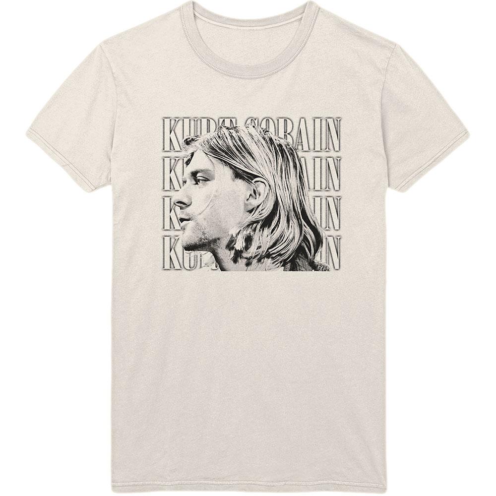 KURT COBAIN - Band T-Shirt: CONTRAST PROFILE