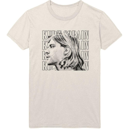 KURT COBAIN - Band T-Shirt: CONTRAST PROFILE