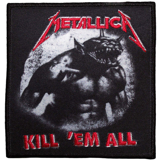 METALLICA - Band Merch Patch: Kill 'Em All / Jump In The Fire