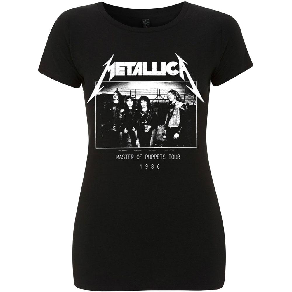 METALLICA - Ladies Band T-Shirt: DAMAGE INC. TOUR