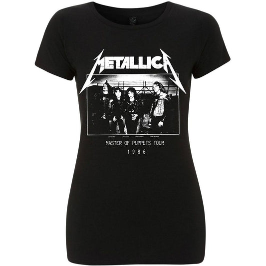 METALLICA - Ladies Band T-Shirt: DAMAGE INC. TOUR