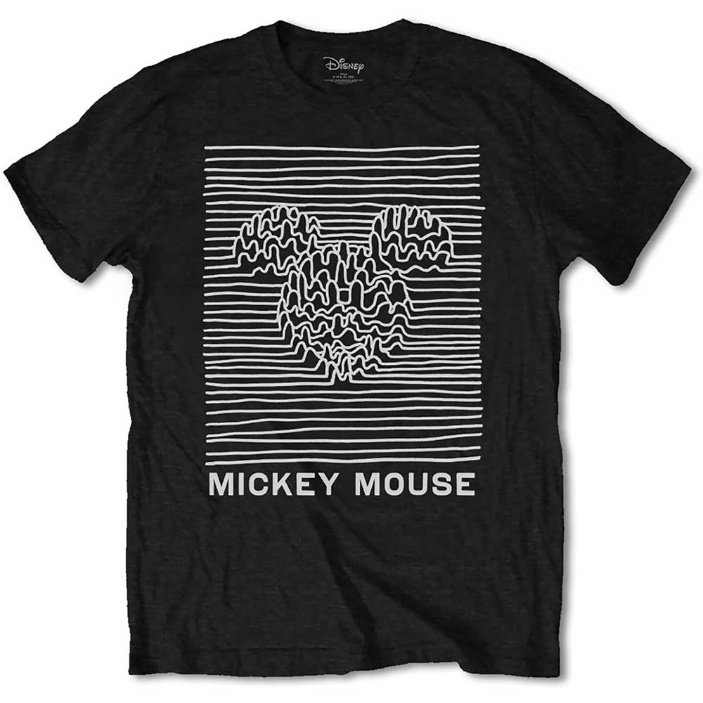MICKEY MOUSE - Merch T-Shirt: UNKNOWN PLEASURES