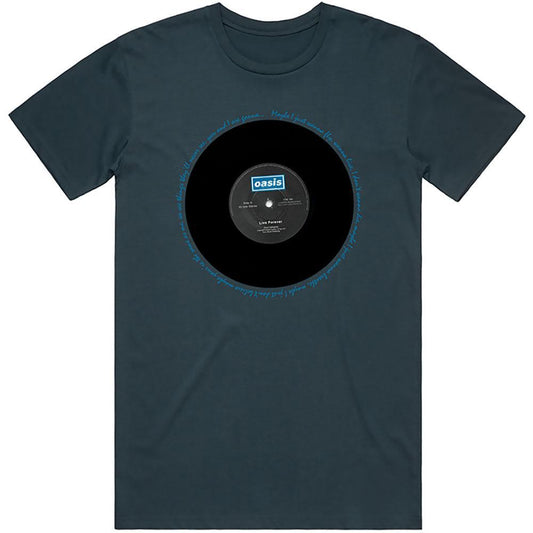 OASIS - Band T-Shirt: LIVE FOREVER