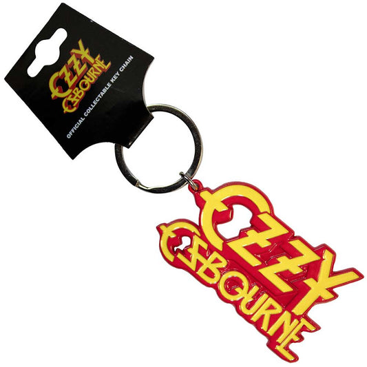 OZZY OSBOURNE - Band Merch Schlüsselanhänger: Stacked Logo