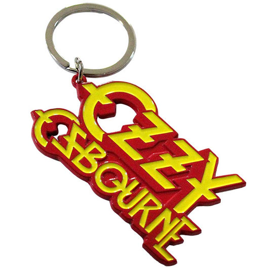 OZZY OSBOURNE - Band Merch Schlüsselanhänger: Stacked Logo