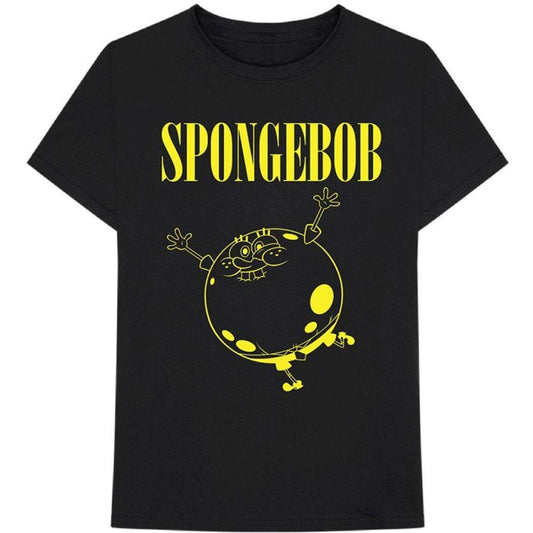 NICKELODIAN - Merch T-Shirt: SPONGEBOB INFLATED - Official Merchandise - Merch Shirt - SBTS01MB