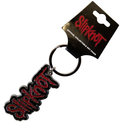 SLIPKNOT - Band Merch Schlüsselanhänger: Logo red