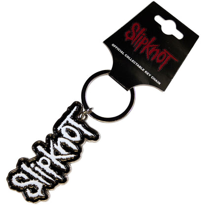 SLIPKNOT - Band Merch Schlüsselanhänger: Logo Band Merchandise Schlüsselanhänger