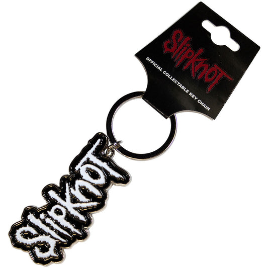 SLIPKNOT - Band Merch Schlüsselanhänger: Logo Band Merchandise Schlüsselanhänger