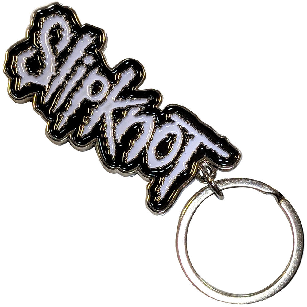 SLIPKNOT - Band Merch Schlüsselanhänger: Logo Band Merchandise Schlüsselanhänger