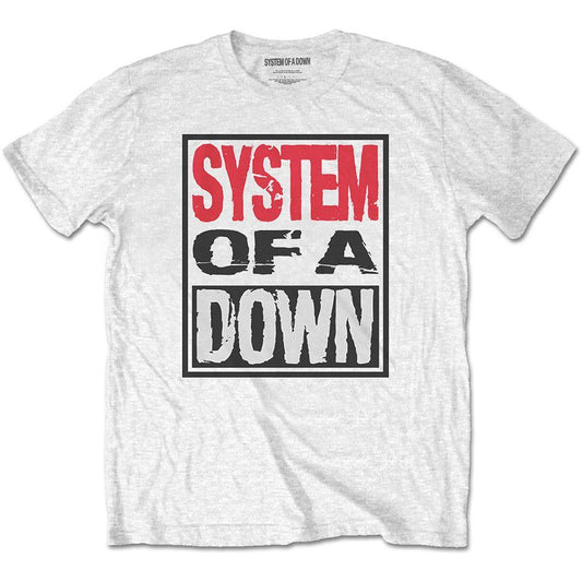 SYSTEM OF A DOWN - Band T-Shirt: TRIPLE BOX