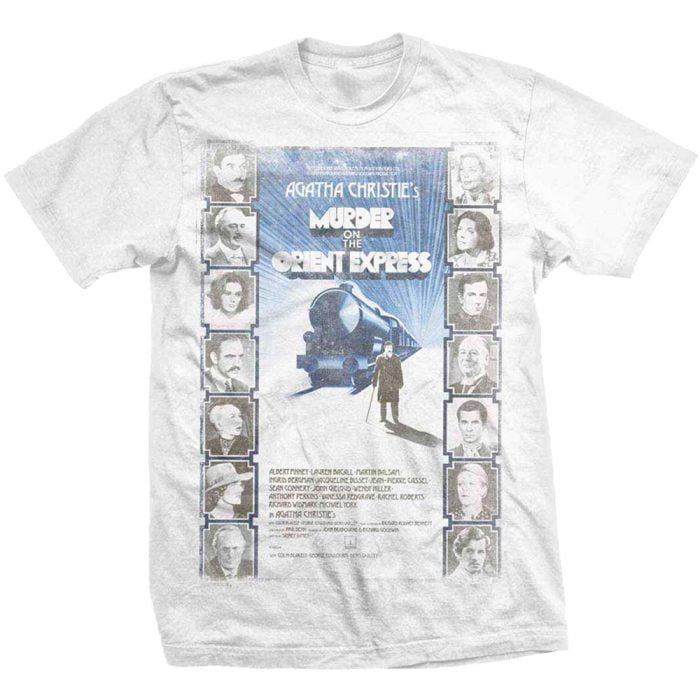 STUDIOCANAL - Unisex T-Shirt: MURDER ON THE ORIENT EXPRESS - Official Merchandise - Movie T-Shirt - Film Merch