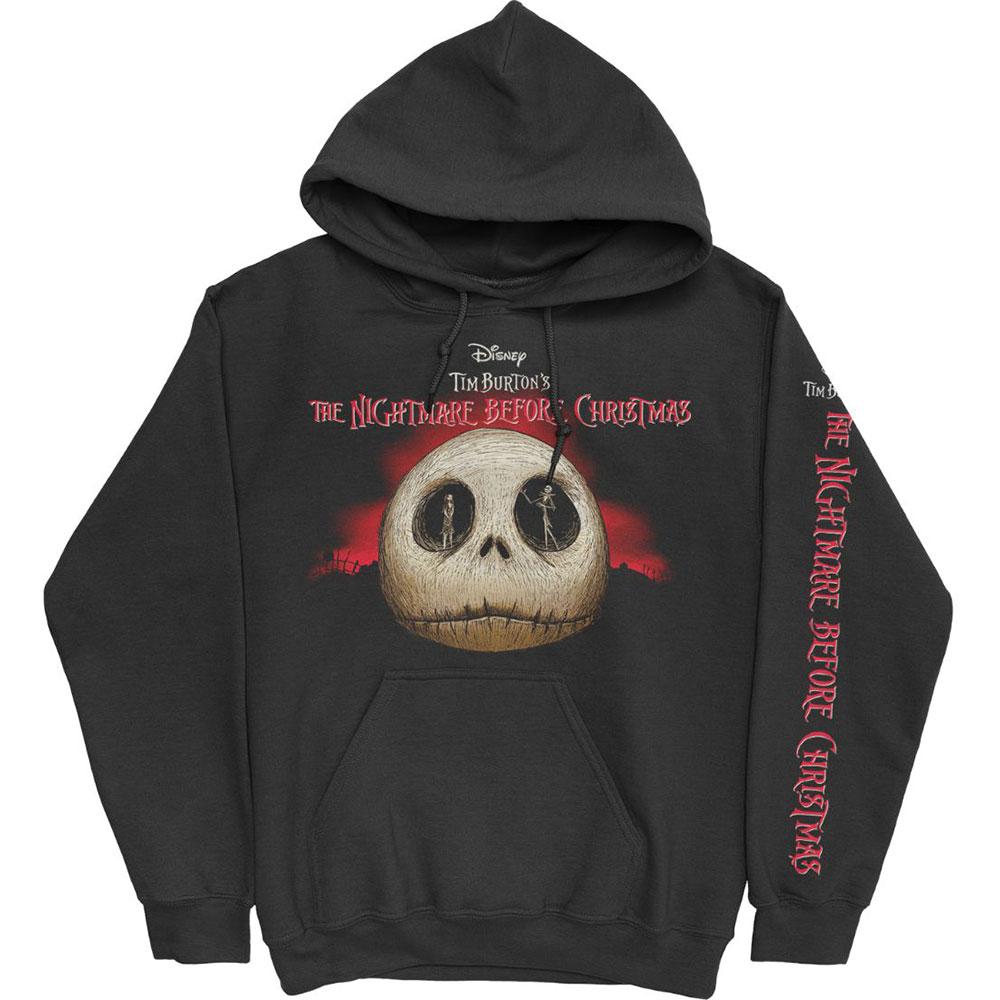 THE NIGHTMARE BEFORE CHRISTMAS - Merch Hoodie: JACK SKULL