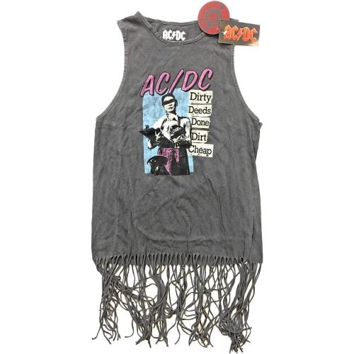 AC/DC - Ladies Tassel Dress: DIRTY DEEDS - Official Merchandise - Fransenkleid - Kleid