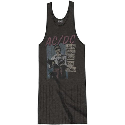 AC/DC - Ladies Tassel Dress: DIRTY DEEDS - Official Merchandise - Fransenkleid - Kleid