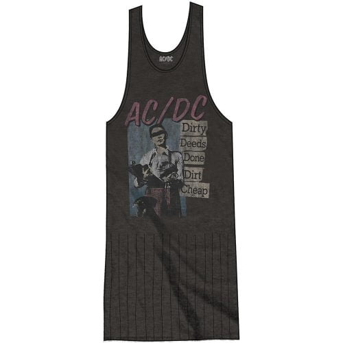 AC/DC - Ladies Tassel Dress: DIRTY DEEDS - Official Merchandise - Fransenkleid - Kleid