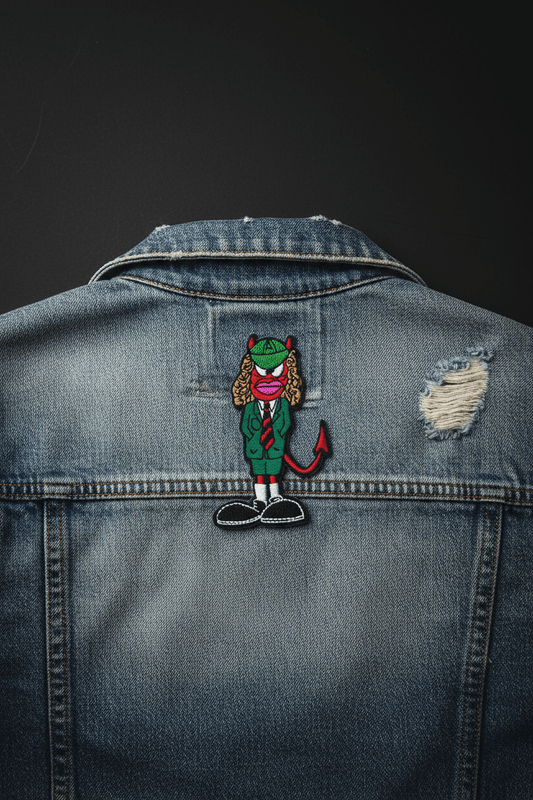 AC/DC - Band Merch Patch: Angus Devil - COOCOO.at - Dein Merch Shop aus Österreich