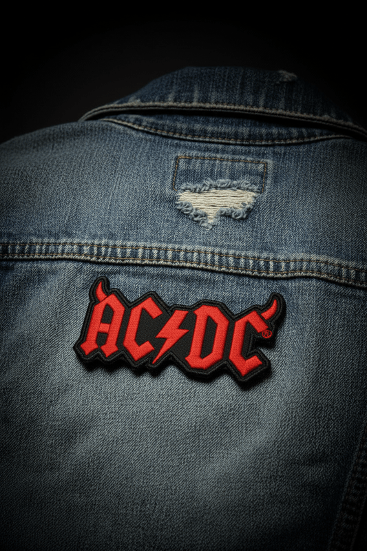 AC/DC - Band Merch Patch: Horns - COOCOO.at - Dein Merch Shop aus Österreich