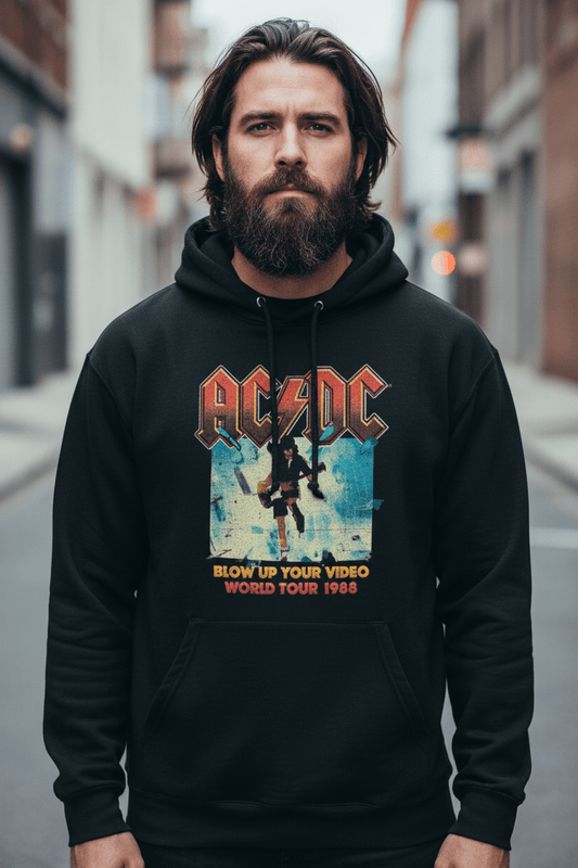 AC/DC - Band Merchandise Hoodie: VIDEO - COOCOO.at - Dein Merch Shop aus Österreich