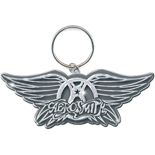 AEROSMITH - Schlüsselanhänger: WINGS LOGO - COOCOO.at - Dein Merch Shop aus Österreich