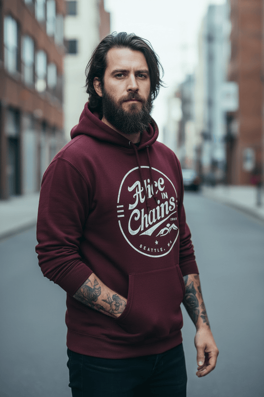 ALICE IN CHAINS - Band Hoodie: CIRCLE - COOCOO.at - Dein Merch Shop aus Österreich
