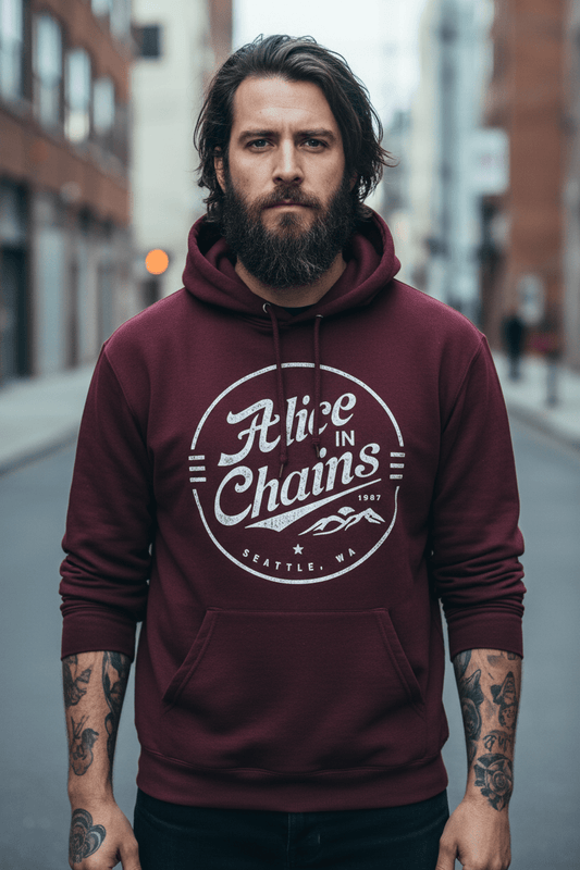 ALICE IN CHAINS - Band Hoodie: CIRCLE - COOCOO.at - Dein Merch Shop aus Österreich