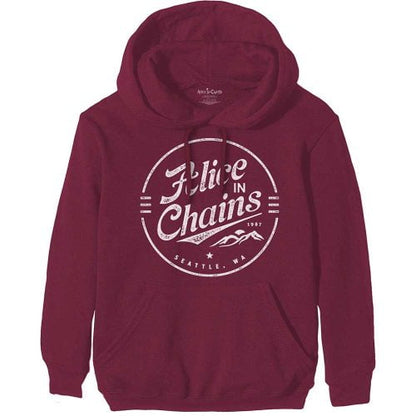 ALICE IN CHAINS - Band Hoodie: CIRCLE - COOCOO.at - Dein Merch Shop aus Österreich