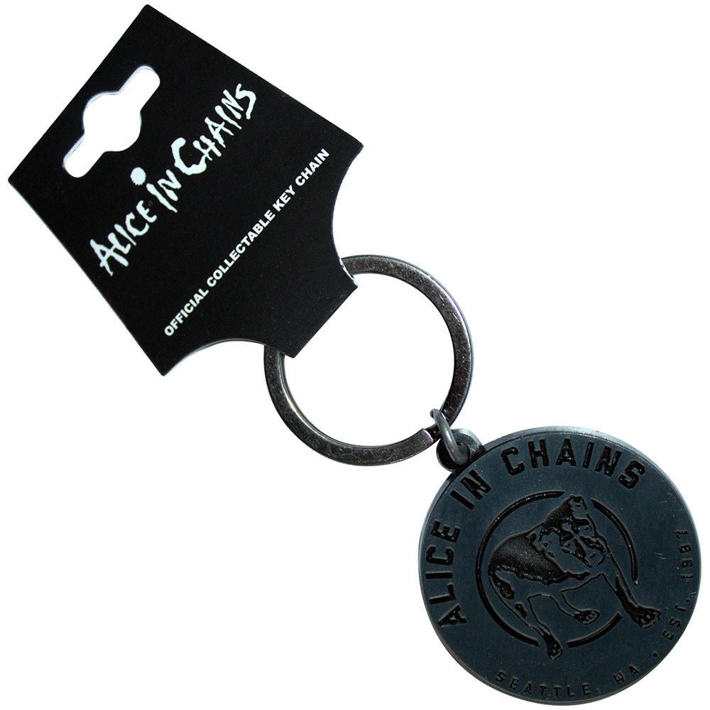 ALICE IN CHAINS - Band Merch Schlüsselanhänger: Three-legged Dog - COOCOO.at - Dein Merch Shop aus Österreich