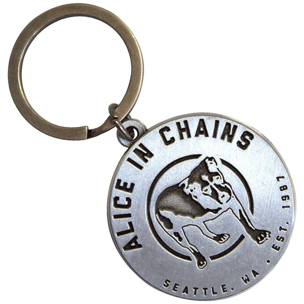 ALICE IN CHAINS - Band Merch Schlüsselanhänger: Three-legged Dog - COOCOO.at - Dein Merch Shop aus Österreich