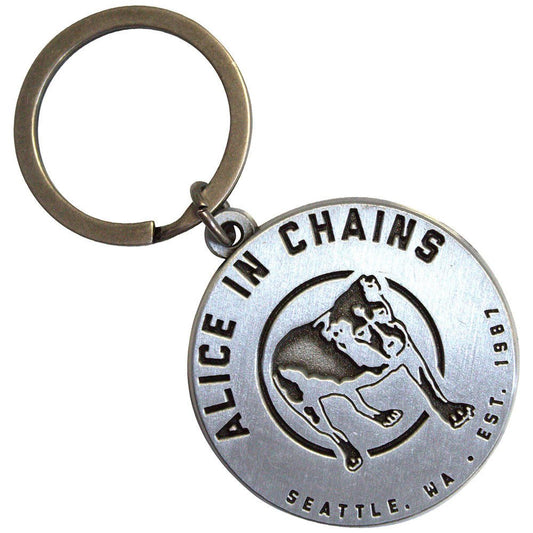 ALICE IN CHAINS - Band Merch Schlüsselanhänger: Three-legged Dog - COOCOO.at - Dein Merch Shop aus Österreich