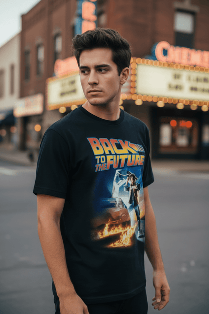 BACK TO THE FUTURE - Merch T-Shirt: POSTER - COOCOO.at - Dein Merch Shop aus Österreich