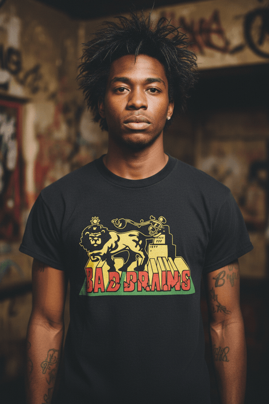 BAD BRAINS – Band T-Shirt: Lion - COOCOO.at - Dein Merch Shop aus Österreich
