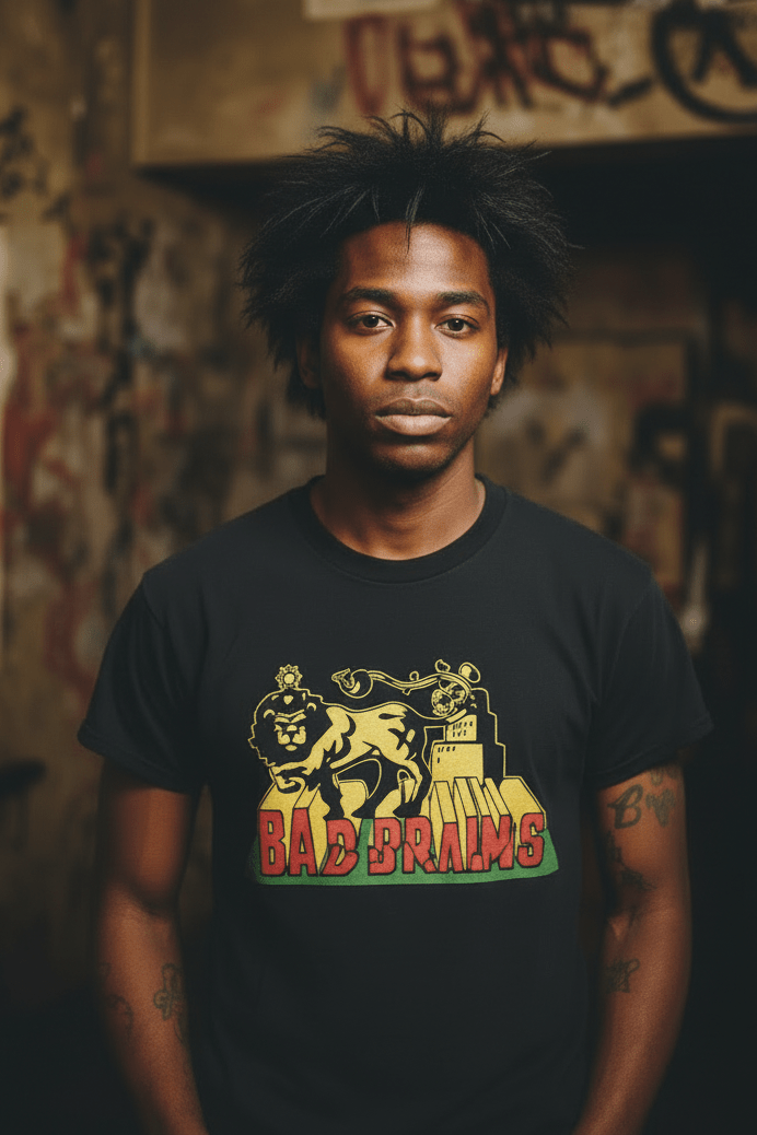 BAD BRAINS – Band T-Shirt: Lion - COOCOO.at - Dein Merch Shop aus Österreich